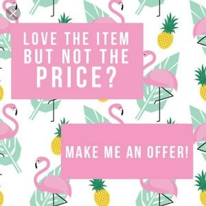 😁❤Submit an offer!!